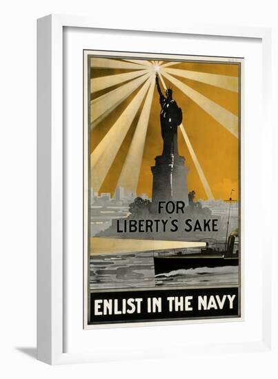 For Liberty's Sake-null-Framed Giclee Print