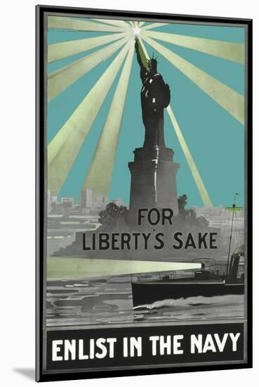 For Libertys Sake-null-Mounted Giclee Print