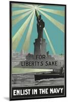 For Libertys Sake-null-Mounted Giclee Print