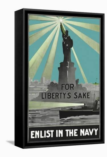 For Libertys Sake-null-Framed Stretched Canvas