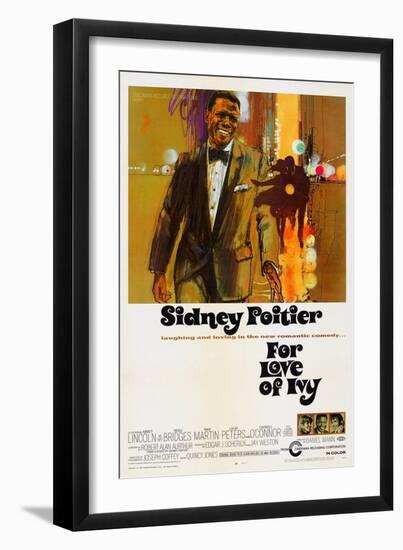 For Love of Ivy, Sidney Poitier, 1968-null-Framed Art Print