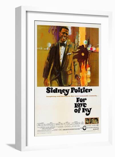 For Love of Ivy, Sidney Poitier, 1968-null-Framed Art Print