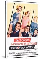 For Love or Money, 1963-null-Mounted Art Print