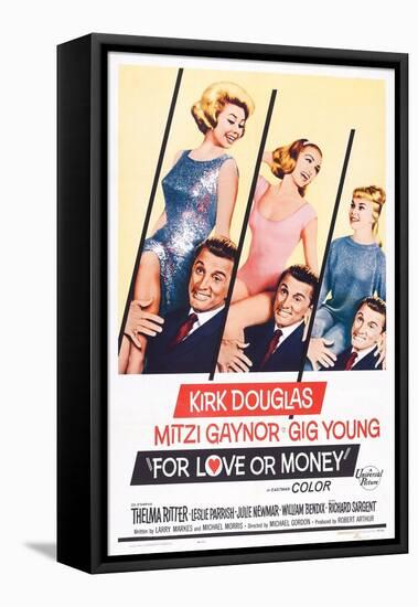 For Love or Money, 1963-null-Framed Stretched Canvas