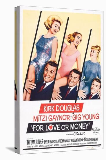For Love or Money, 1963-null-Stretched Canvas