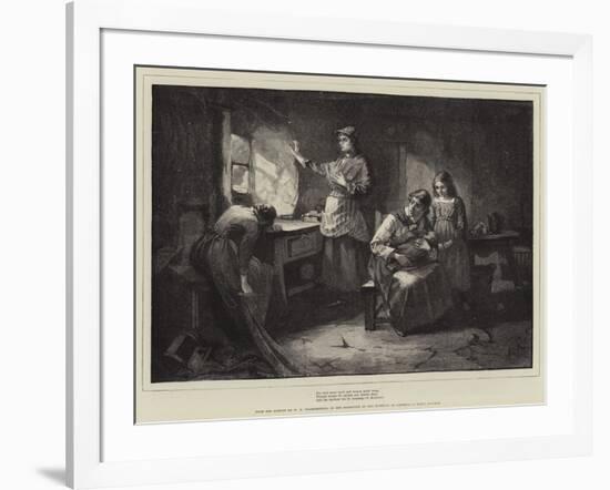 For Men Must Work and Women Must Weep-William Harris Weatherhead-Framed Giclee Print