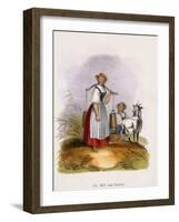 For Milk and Cheese, C1845-Benjamin Waterhouse Hawkins-Framed Giclee Print