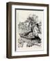 For My Host Speedily Devised the Plan of Forwarding Me to the Railway Station in a Farm Waggon-null-Framed Giclee Print