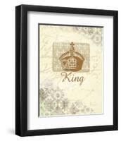 for my King?-Anna Flores-Framed Art Print