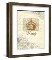 for my King?-Anna Flores-Framed Art Print