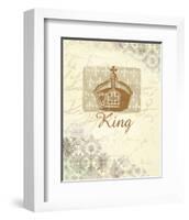 for my King?-Anna Flores-Framed Art Print