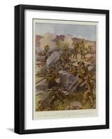 For Queen and Country, the Soldiers of the Great City-Frederic De Haenen-Framed Giclee Print