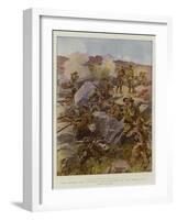 For Queen and Country, the Soldiers of the Great City-Frederic De Haenen-Framed Giclee Print