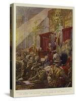 For Queen and Country, the Soldiers of the Great City-Frederic De Haenen-Stretched Canvas