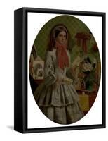 For Sale, 1857-James Collinson-Framed Stretched Canvas