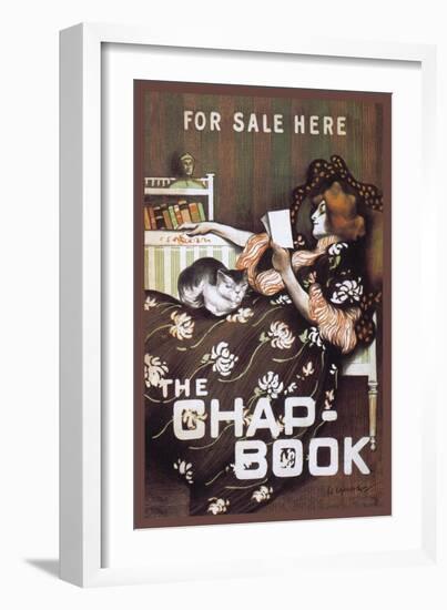For Sale Here: The Chap Book-Joseph Christian Leyendecker-Framed Art Print