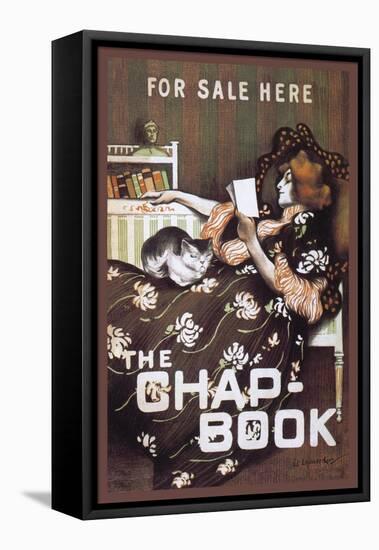 For Sale Here: The Chap Book-Joseph Christian Leyendecker-Framed Stretched Canvas