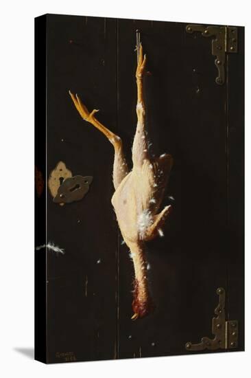 For Sunday's Dinner-William Michael Harnett-Stretched Canvas