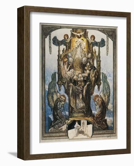 For That Living Light That So Streams from His Shining That it Is Not Dis-Oned from Him..-Dante Alighieri-Framed Giclee Print