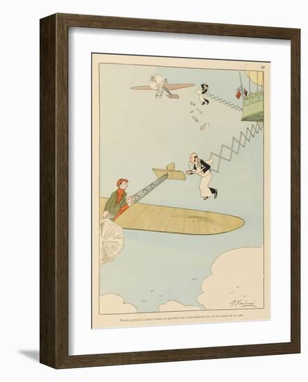 For the Busy Traveler Fly-In Cafes are a Boon-Joaquin Xaudaro-Framed Art Print