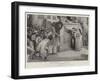 For the Crown at the Lyceum Theatre, Act Iv, Last Scene-Henry Marriott Paget-Framed Giclee Print