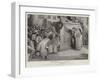 For the Crown at the Lyceum Theatre, Act Iv, Last Scene-Henry Marriott Paget-Framed Giclee Print