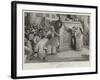For the Crown at the Lyceum Theatre, Act Iv, Last Scene-Henry Marriott Paget-Framed Giclee Print