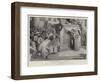 For the Crown at the Lyceum Theatre, Act Iv, Last Scene-Henry Marriott Paget-Framed Giclee Print