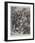 For the Defence of Chitral, an Incident in Drilling the New Levies-William T. Maud-Framed Giclee Print