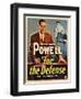 For the Defense, William Powell, Kay Francis, 1930-null-Framed Art Print