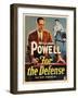 For the Defense, William Powell, Kay Francis, 1930-null-Framed Art Print