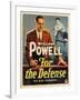 For the Defense, William Powell, Kay Francis, 1930-null-Framed Art Print