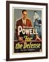 For the Defense, William Powell, Kay Francis, 1930-null-Framed Art Print