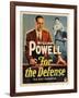 For the Defense, William Powell, Kay Francis, 1930-null-Framed Art Print