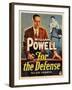 For the Defense, William Powell, Kay Francis, 1930-null-Framed Art Print