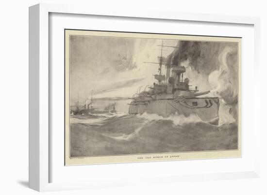 For the Honor of Japan-Henry Reuterdahl-Framed Giclee Print