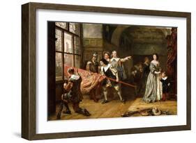 For the King-Robert Alexander Hillingford-Framed Giclee Print