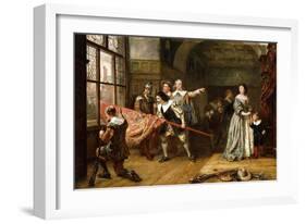 For the King-Robert Alexander Hillingford-Framed Giclee Print