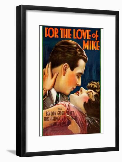 For the Love of Mike-null-Framed Art Print