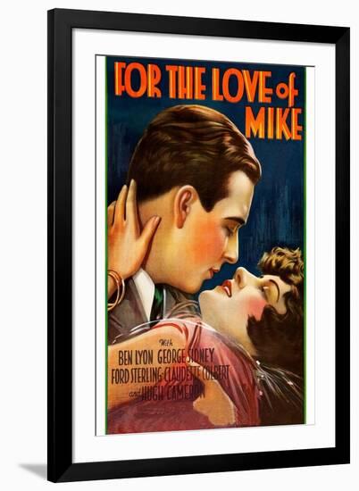 For the Love of Mike-null-Framed Art Print