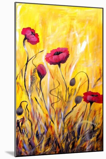 For The Love Of Poppies-Ruth Palmer-Mounted Art Print