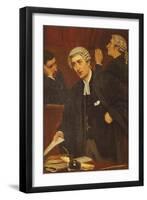 For the Prosecution, M'Lud-Thomas Davidson-Framed Giclee Print