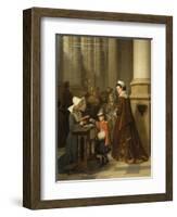 For the Sick Poor-Basile De Loose-Framed Giclee Print