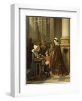 For the Sick Poor-Basile De Loose-Framed Giclee Print