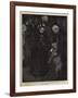 For the Widows and Orphans, a Royal Donation-William Hatherell-Framed Giclee Print