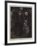 For the Widows and Orphans, a Royal Donation-William Hatherell-Framed Giclee Print