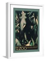 For the Zoo-null-Framed Art Print