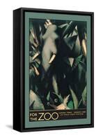 For the Zoo-null-Framed Stretched Canvas