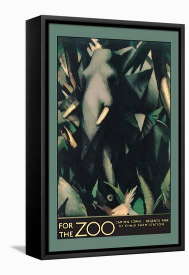 For the Zoo-null-Framed Stretched Canvas