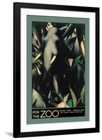 For the Zoo-null-Framed Art Print